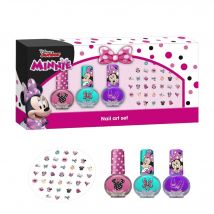 Disney Produits - Coffret Vernis - Minnie Trio Vernis & Autocollants Ongles