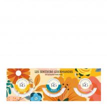 Les Senteurs Gourmandes - Coffret Savons Parfumés Savon Vanille, Savon Monoï Et Savon Agrumes - Naturel - 210 g