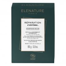 Elénature - Réparation Extrême Shampooing Solide - Soin 2-en-1 Nourrissant & Démêlant 85g - Vert - Sans Alcool - 85 g