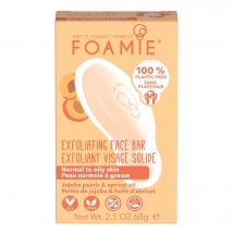 Foamie - More Than A Peeeling Nettoyant & Exfoliant Visage Solide 60g - Orange Cuivré - Sans Conservateur - 60 g