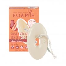 Foamie - Soin Lavant Solide Oat To Be Smooth Papaye Et Lait D'avoine 80 G - Orange Cuivré - Sans Conservateur - 80 g