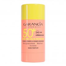 Garancia - Stick Solaire Spf50+ Visage, Lèvres & Zones Sensibles 15ml - 15 ml