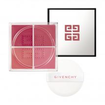 Givenchy - Prisme Libre Blush Le Premier Blush Poudre Libre 4 Couleurs N°5 Popeline Violine - Rouge - Couvrance Naturelle - Sans Paraben - 6 g
