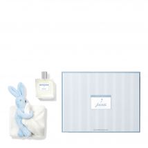 Jacadi - Coffret Tout Petit Eau De Senteur 100ml & Son Doudou Lapin Bleu