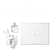 Jacadi - Coffret Le Bébé Coffret Eau De Senteur Le Bébé 100ml Et Son Doudou Lapin Coffret Eau De Toilette 100ml Et Doudou Lapin