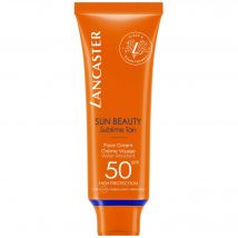 Lancaster - Lancaster Sun Beauty - Crème Visage Confort Bronzage Lumineux 50ml Crème Visage Spf50 Tube 50ml - 50 ml