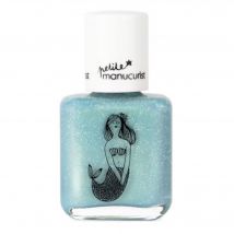 Manucurist - Vernis Enfant Bonnie La Sirène Bleu Pailleté - Bleu - Couvrance Naturelle - Naturel - 9 ml