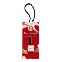 Manucurist - Coffret Ready To Party! Vernis Green & Paillettes Red Velvet & Gold - Rouge - Couvrance Naturelle - Naturel