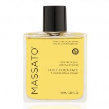 Massato - Huile Orientale Soin Flacon 100ml - Jaune Doré - Naturel - 100 ml