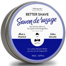 Monsieur Barbier - Better Shave Savon De Rasage 150ml - Bleu - Sans Paraben - 50 ml