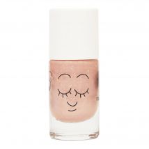 Nailmatic - Vernis Enfant Peachy - Pêche Pailleté - Orange Cuivré - Couvrance Légère - Sans Paraben - 8 ml