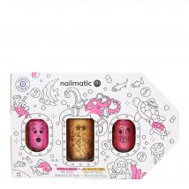 Nailmatic - Coffret Exploration Sous-marine Coffret Maquillage Enfant - Couvrance Légère - Sans Alcool