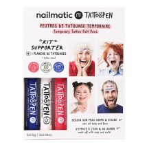 Nailmatic - Coffret Tattoopen Kit Supporter Maquillage - - Couvrance Haute