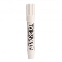 Nailmatic - Tattoopen Feutre Tatouage Temporaire Blanc - Blanc - Couvrance Haute - Sans Paraben - 2.5 g