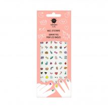 Nailmatic - Gommettes Ongles Magic Nails Stickers Pour Ongles 72 Gommettes Adhésives Colorées - Multicolore - Vegan