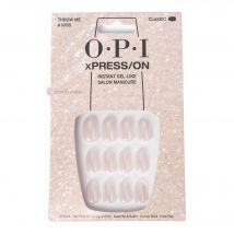OPI - xPRESS/ON Kit Complet de Pose de Faux Ongles Throw Me a Kiss - Rose - Couvrance Haute