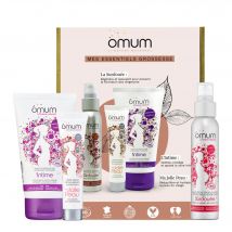 Omum - Coffret Mes Essentiels Grossesse Coffret Soin Corps Et Visage Bio 3 Soins - Bio