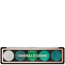 Profusion - Glitter Esmerald Gems Palette Yeux - Vert - Couvrance Haute - Non Comédogène