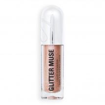 Makeup Revolution - Glitter Muse Fard À Paupières Liquide Doré