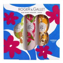 Roger & Gallet - Coffret Trio Mains Énergisant Crèmes Mains Bienfaisantes - 30 ml