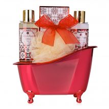 Tentation - Coffret Hello Winter Gel Douche, Lotion, Sels De Bain & Fleur De Massage - 50 ml