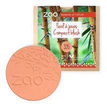 Zao Makeup - Recharge Fard À Joues Bio, Vegan Et Rechargeable Eclat Naturel - Bio - 9 g