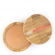 Zao Makeup - Terre Cuite Minérale Bio, Vegan Et Rechargeable Cuivre Doré - Bio - 15 g