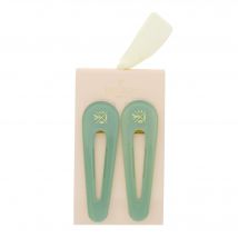 Bachca - Barrettes Vert D'eau 2 Barrettes À Cheveux