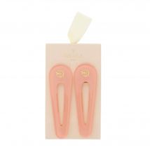 Bachca - Barrettes Rose Dragée 2 Barrettes À Cheveux