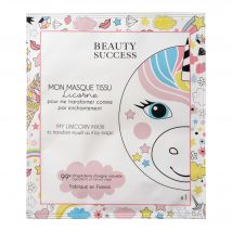 Beauty Success - Mon Masque Tissu Licorne Masque Tissu Visage 20ml - 4 ml