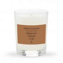 Cirerie De Gascogne - Bougie Parfumée Armagnac - Safran-cuir Bougie Parfumée 180gr - 180 g