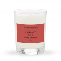 Cirerie De Gascogne - Bougie Parfumée Cabernet - Cuir -champignon Bougie Parfumée 180gr - 180 g