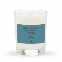 Cirerie De Gascogne - Bougie Parfumée Glycine - Lin - Coton Bougie Parfumée 180gr - Blanc - 180 g