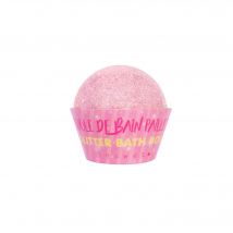 Inuwet - Bombe De Bain Pailletée Lila Bombe De Bain Pailletée 120 Gr - Rose - Naturel - 120 g