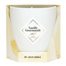 My Jolie Candle - Les Essentielles - Bougie Bijoux Parfumée Vanille Bracelet Billes Beiges