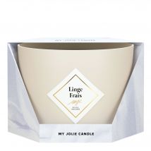 My Jolie Candle - Les Généreuses - Bougie Parfumée Linge Frais 350g - Blanc - 50 g