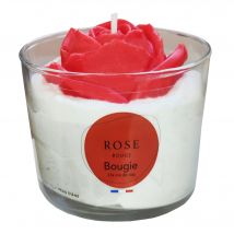 Peau D'ane - Rose Rouge Bougie Parfumée