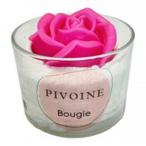 Peau D'ane - Bougie Verrine Pivoine Bougie Parfumée
