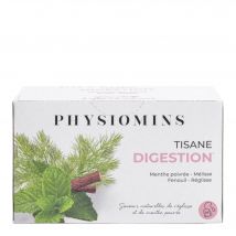 Physiomins - Tisane Digestion Facilite La Digestion 20 Sachets - Naturel