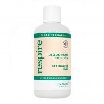 Respire - Eco-recharge Déodorant Roll-on Thé Blanc 150ml - Naturel - 50 ml