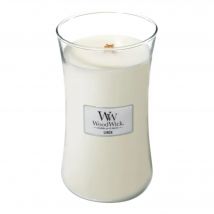 Woodwick - Linge Propre Bougie Parfumée Grande Jarre