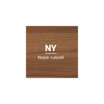 Plateau bureau sans passe-câbles 140x80 cm Noyer Naturel - NY