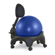 Siège ballon ergonomique confort Bleu