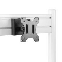 Support moniteur PC 13 ́ ́- 27 ́ ́ pour rail de fixation Slatwall