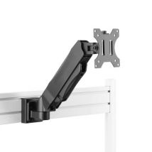 Bras moniteur PC 13 ́ ́-27 ́ ́ pour rail de fixation Slatwall