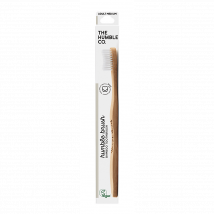 The Humble Co. Bamboo Toothbrush Adult Medium - White