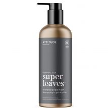 Attitude Super Leaves Essential Oils Shampoo & Body Wash - Peppermi...