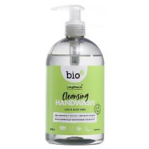 Bio-D Lime & Aloe Vera Cleansing Hand Wash 500ml (Lime & Aloe Vera)