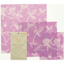 Bee's Wrap 3-pack Assorted 'Mimi's Purple' small/medium/large