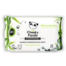 Cheeky Panda Bamboo Facial Cleansing Wipes - fragrance free